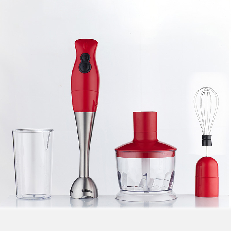 HM-708 Sử Dụng Tại Nhà GS CE RoHS LFGB CB ErP REACH Được Chứng Nhận Chop Cut Fruit Rau Mix Immersion Hand Blender