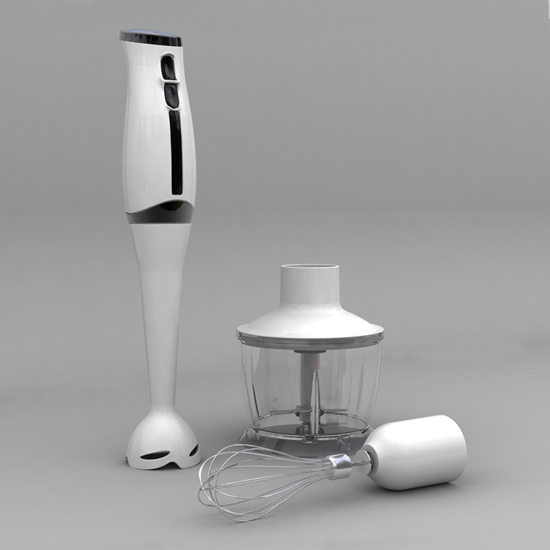 HM-708 Sử Dụng Tại Nhà GS CE RoHS LFGB CB ErP REACH Được Chứng Nhận Chop Cut Fruit Rau Mix Immersion Hand Blender