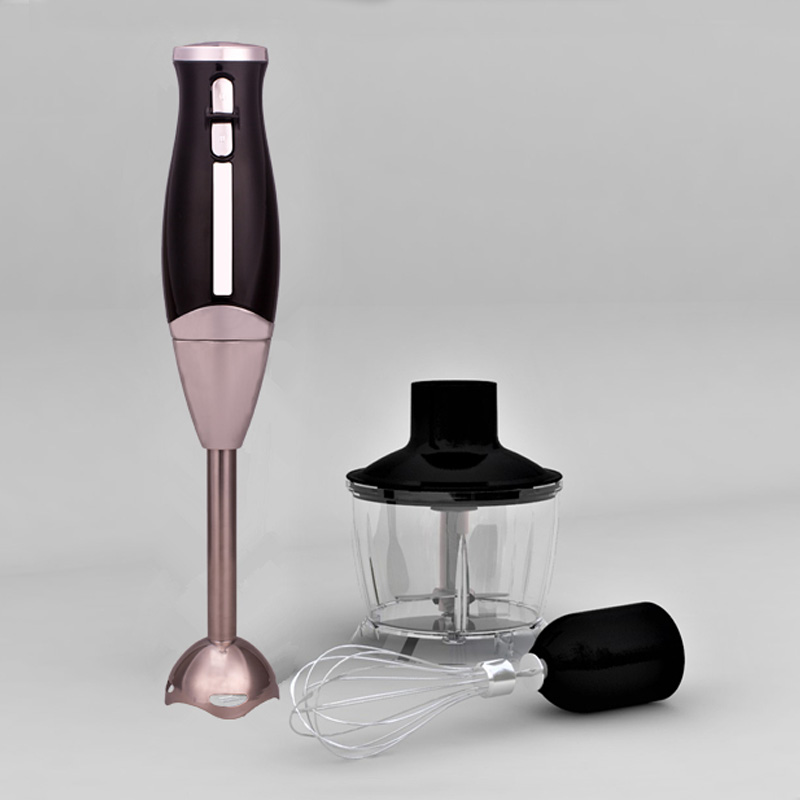 HM-708 Sử Dụng Tại Nhà GS CE RoHS LFGB CB ErP REACH Được Chứng Nhận Chop Cut Fruit Rau Mix Immersion Hand Blender